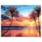 Beach Sunset with Palm Trees Paint-by-Number Kit by Artist&#x27;s Loft&#x2122; Necessities&#x2122;